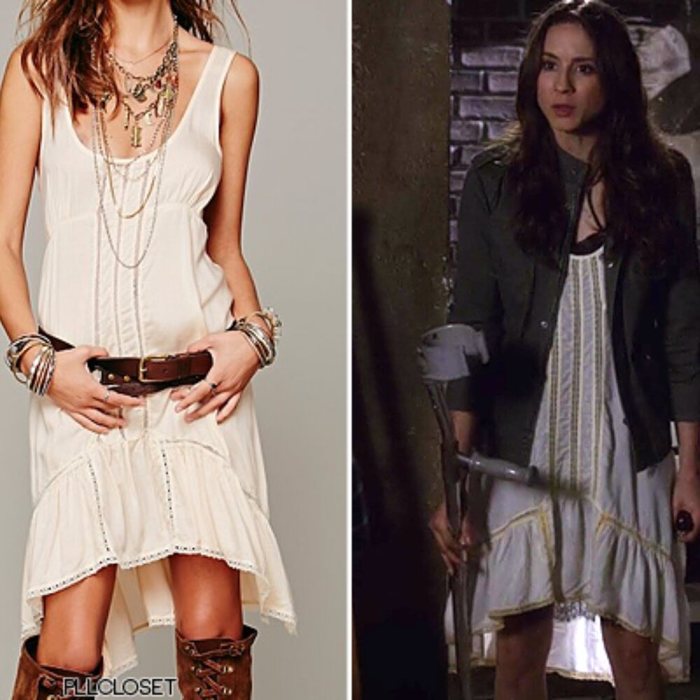Free People 'Parisian' slip ASO Spencer Hastings